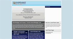 Desktop Screenshot of blog.leadplanet.com