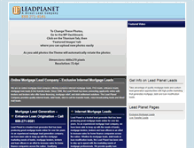 Tablet Screenshot of blog.leadplanet.com